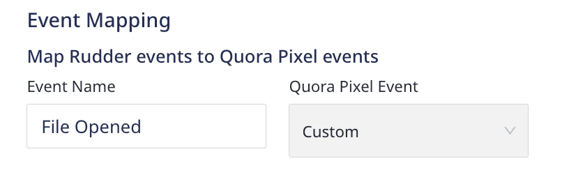 Custom Event